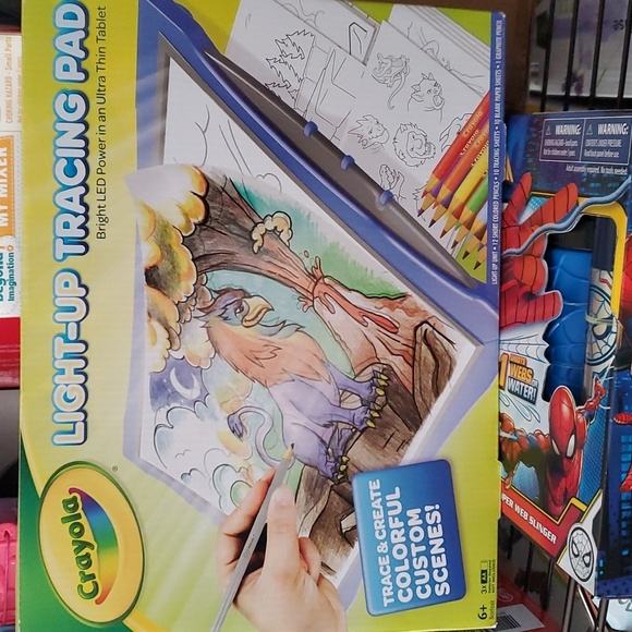 Crayola light-up tracing pad ultra thin tablet‎ new - Picture 1 of 14